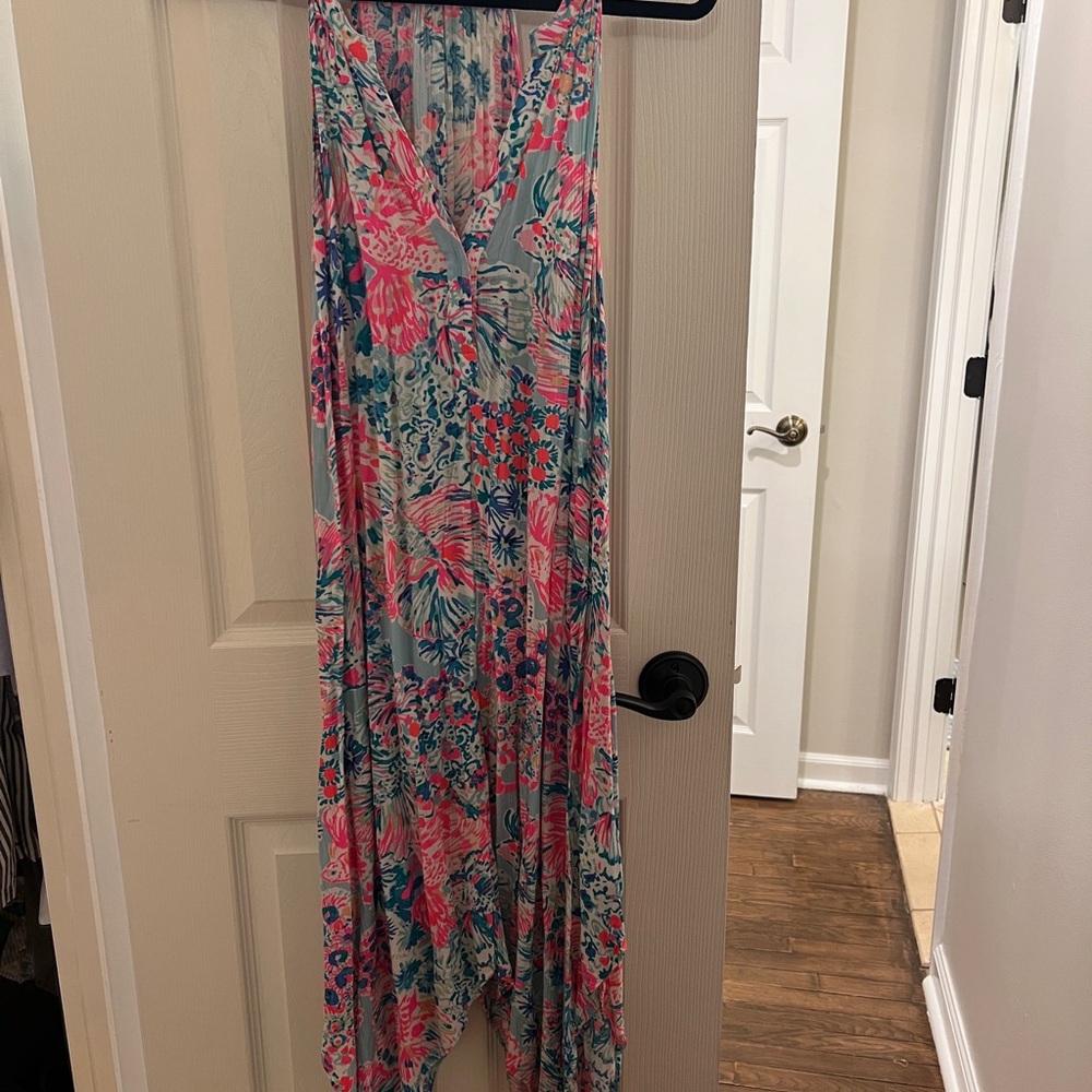 Lilly Pulitzer Colorful Floral Dress
